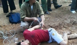 Clip trộm chó bị đánh bất tỉnh ở Phú Thọ khiến dân mạng rùng mình