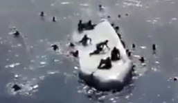 Lạnh người trước hiện trường vụ chìm tàu di cư khiến 900 người thiệt mạng