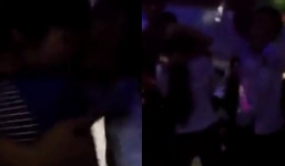 Choáng clip học sinh tuổi teen nhảy nhót trong quán karaoke