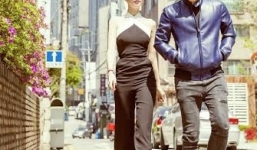 Ngọc Trinh thân thiết bên 'ông trùm' Khắc Tiệp đi nhận giải 'Nữ hoàng bikini'