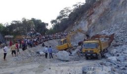 Sập mỏ đá làm 2 người tử vong: Điều tra nguyên nhân vụ việc
