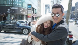 Hương Giang Idol được bạn trai ân cần chăm sóc giữa phố