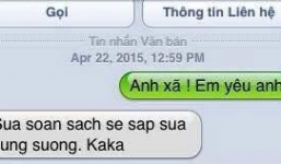 Bị vợ tỏ tình, chồng phát điên