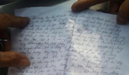 Thư tuyệt mệnh đẫm nước mắt của thai phụ 5 tháng nhảy cầu tự tử