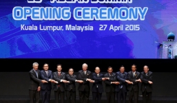 ASEAN ra tuyên bố lên án mạnh mẽ hoạt động bồi đắp Biển Đông