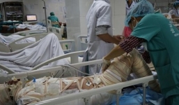 Người mẹ lao vào “biển lửa” cứu hai con đã tử vong