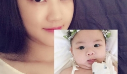 'Lộ diện' con gái đầu lòng cực đáng yêu của Maya