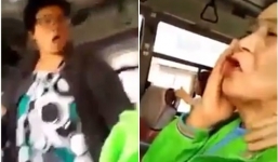 Clip người phụ nữ tát cụ già liên tiếp trên xe bus gây bức xúc