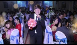 Chú rể hát Ráp cực 'đỉnh' cùng cô dâu quẩy tưng trên sân khấu