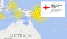 Động đất mạnh, cảnh báo sóng thần ban bố khắp nam Thái Bình Dương 