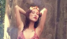 Choáng váng hot girl Việt mặc bikini từ thịt bò sống