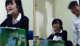 Xôn xao clip Cô giáo xinh như hot girl ở TP HCM bị nam sinh chọc ghẹo