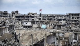 Video: Sững sờ khi IS để lại một Kobane chìm trong “ngày tận thế”