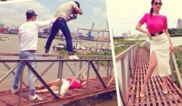 Sự thật bất ngờ sau loạt ảnh gợi cảm của Ngọc Trinh