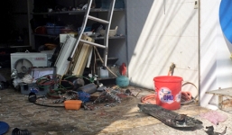 Nổ bình gas máy lạnh, 3 người thương vong