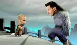 Cười bể bụng với ảnh 'chế' sau trận Barca thắng Bayern