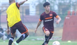 Công Phượng ghi bàn ngay trong buổi tập đầu tiên cùng ĐT Việt Nam