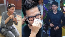 Sao Việt mắt đẫm lệ tới viếng Duy Nhân