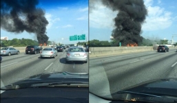 Máy bay bất ngờ lao xuống đường, toàn bộ hành khách thiệt mạng