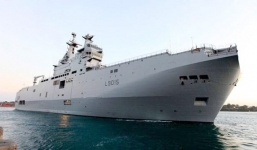 Chiến hạm Mistral Pháp đóng cho Nga sắp về tay Trung Quốc?