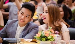 Khánh Thi đẹp rạng rỡ quấn quýt không rời Phan Hiển