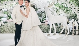 Cận cảnh đám cưới gần trăm tỷ của nữ diễn viên đẹp nhất Thái Lan