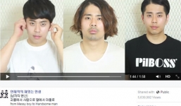 Video: Chàng trai Hàn Quốc tự cắt tóc gây 'sốt' cộng đồng mạng