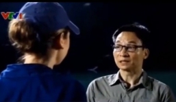 PTT Vũ Đức Đam trả lời phỏng vấn truyền hình Mỹ về hang Sơn Đoòng