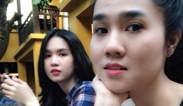 Ngọc Trinh mờ nhạt, bị chị gái lấn át nhan sắc