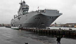 Báo Nga: Pháp đề xuất hủy hợp đồng giao tàu chiến Mistral