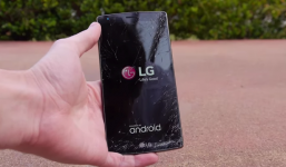 Màn thả LG G4 rơi vỡ màn hình, cảm ứng vẫn hoat động tốt