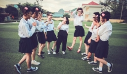 Nam sinh Sơn La mặc váy chụp ảnh kỷ yếu gây sốt