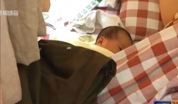 Vừa sinh con trong nhà vệ sinh vẫn tranh thủ quay lại máy tính lướt web 