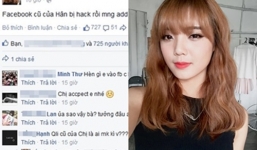 Hot girl Lâm Á Hân (BB & BG) bị quản lý cũ hack facebook?