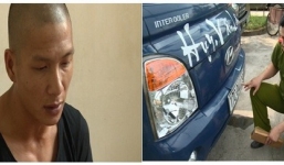 Đâm trực diện CSGT rồi lái xe lạng lách bỏ chạy