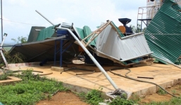 Mưa đá kèm lốc xoáy gây thiệt hai nặng ở Đắk Nông