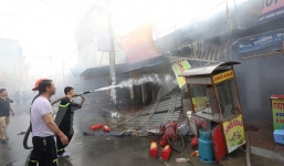 Vụ cháy chợ Phùng Khoang: Chủ tiệm bánh mì thiệt mạng