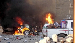 Thi thể nằm la liệt trên đường phố Iraq sau khi IS tấn công chiếm đóng Ramadi