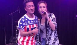 Đàm Vĩnh Hưng tình tứ bên Mỹ Tâm tại trời Tây