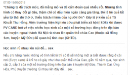 'Học sinh ngoại thành Hà Nội rủ nhau lên núi để sex' gây xôn xao