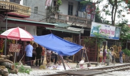 Tai nạn tàu hỏa ở Nam Định, 2 người tử vong