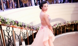 Hoàng Oanh xinh đẹp như công chúa đi sự kiện