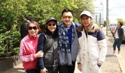 Dương Triệu Vũ gặp anh trai Hoài Linh và người thân tại Mỹ 