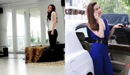 Nghía qua nhà đẹp, xe sang của Hồ Ngọc Hà