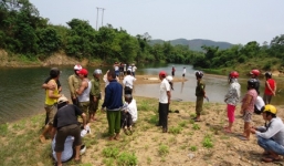 Bốn học sinh đuối nước thương tâm tại hồ thủy lợi