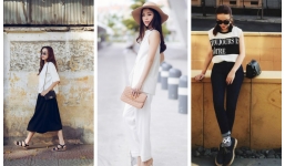 Học lỏm phong cách thời trang xuống phố của sao Việt