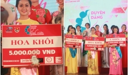 Nữ sinh Nhân văn đăng quang hoa khôi Đại học Quốc gia
