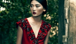 'Nàng thơ' mới của Đỗ Mạnh Cường đầy ma mị trên tạp chí