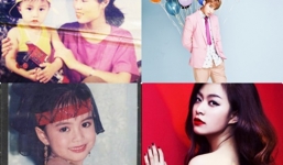 Ảnh 'ngố tàu' thời thơ ấu của dàn sao Việt