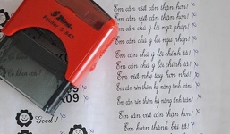 Văn mẫu, lời phê, lời khen mẫu: một nền giáo dục...mẫu???